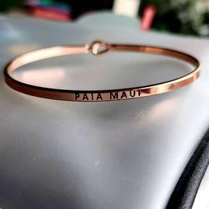 Hawaiian Rose Gold Bracelet